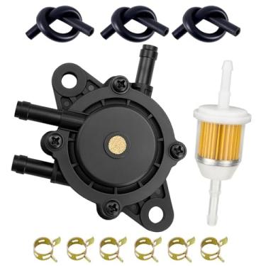 Imagem de Bomba de combustível para Briggs and Stratton 808492 808656 Mikuni: cortador de grama a vácuo pulsação carrinho de golfe bomba de combustível peças de motor pequenas para Kohler John Deere Cub Cadet