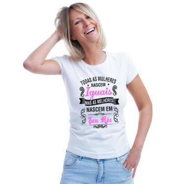 Imagem de Baby Look Mulheres Melhores Nascem Em seu Mês Personalizada Feminina A