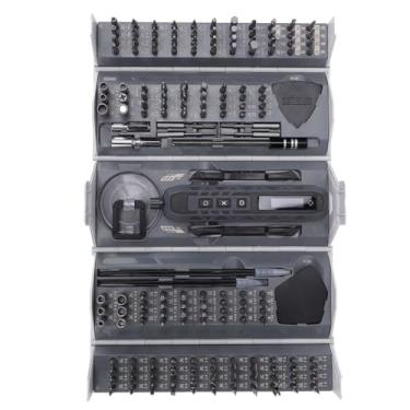 Imagem de YWBL-WH Conjunto de Chave de Fenda Elétrica 158 Em 1 Com Bateria Recarregável de 500mAh, Poste de Extensão Removível para Reparo de Câmera de Laptop e Telefone