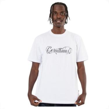 Imagem de Camiseta Clássica Corinthians Bando De Louco - Surf Center, Branco, G,