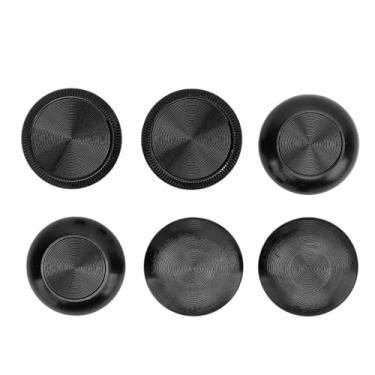 Imagem de aqxreight 6 Peças de Metal Analógico Apertos Stick Polegares para Controlador Liga de Alumínio Metálico Joystick Acessórios de Console de Jogos para Controladores e Metal Analógico Apertosmetal (#11)