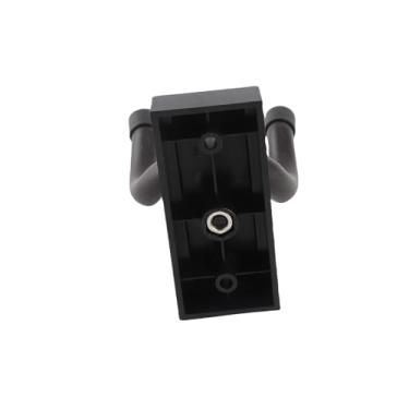 Imagem de Suporte de parede de guitarra, material de silicone de metal ABS, cabides de parede para guitarra, suporte de parede de instrumento musical para ukulele, guitarra, bandolim (preto)