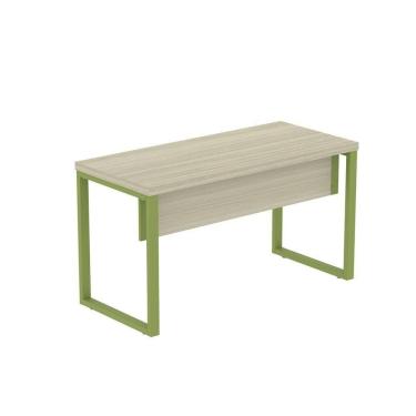 Imagem de Mesa Escritório 1500x600x750mm M150-60pe40tub Castanheira Natural-verde Miró