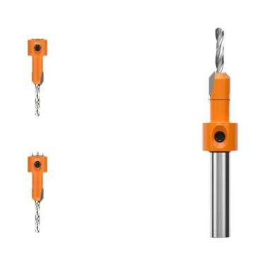 Imagem de Broca Escareadora HSS De 8mm Com Haste Para Extrator De Parafusos, Fer