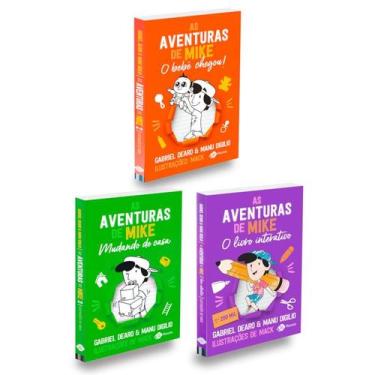 Imagem de Coleção 3 Livros As Aventuras de Mike, vol.2,3 e O Livro Interativo - 
