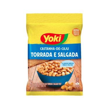 Imagem de Castanha de Caju Torrada e Salgada Yoki 100g