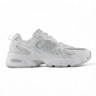Imagem de Tenis New Balance 530 CBS Unissex, 41, Branco, Prata