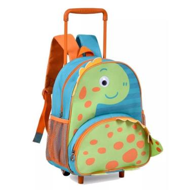 Imagem de Mochila De Rodinha Infantil Clio Pets Escolar Dino - Clio