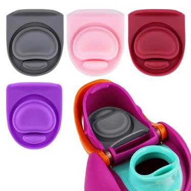 Imagem de BMSQOFD 4 peças de rolha de substituição compatíveis com Owala FreeSip 473 ml 947 ml, tampa de vedação superior de garrafa de água para Owala 16/19/24/32/1,134 g tampa de boca de vedação de silicone