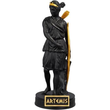 Imagem de Estátua Diana Deusa Romana - Artemis - Versão 3 (Cor Aurum Noctis)