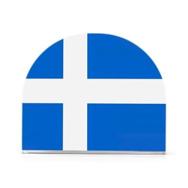 Imagem de Porta-guardanapos de cozinha com bandeira das Ilhas Shetland, pacote com 2, porta-guardanapos de piquenique, porta-guardanapos em pé