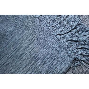 Imagem de Manta para sofá 2,2 x 1,5 metros Manta para sofa de algodão para sofá extragrande de microfibra(Jeans)