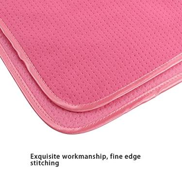 Imagem de Yinhing Toalha de Massagem a Reutilizável para Spa, Lençol Lavável para Salão de Beleza para Cuidados Com a Pele, Macio e Confortável, Fibra de Poliéster 35 X 90 Cm, Branco, Rosa, (Rosa)