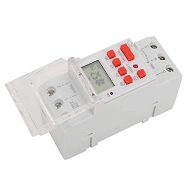 Imagem de Generic Interruptor Programável do Temporizador do Lcd para Dc 24v 30a 12/24 Horas Em Controle Desligado para Lâmpadas de Rua, Sinais de Néon, Luzes-material Plástico