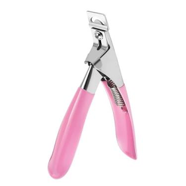 Imagem de Cortadores de unhas de acrílico com 10 peças de ímãs, cortadores de unhas para unhas de gel de acrílico longas, pontas ajustáveis em aço inoxidável