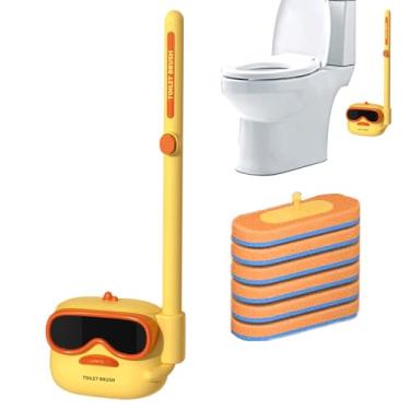 Imagem de Escova de Limpeza para, Ferramenta De Limpeza Para Casa De Banho Com Forma De Pato E Montagem Na Parede, Escova De Para RV, Para Apartamento RV Porão Casa De Banho Hotel Dormitório Restaurante