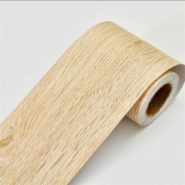 Imagem de Faixa autoadesiva de borda de parede de 10 metros à prova d'água para decoração de borda de parede, painéis de parede de PVC destacam e colam borda de teto moldura de porta linha de cintura decoração