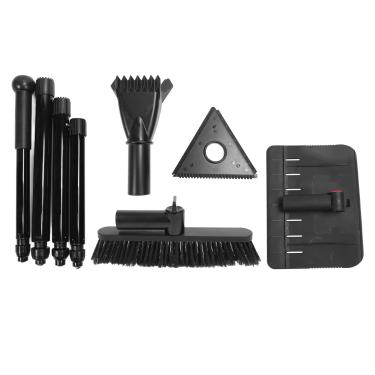 Imagem de Conjunto de pá de neve para carro Kit de pá retrátil multifuncional para remoção de neve de emergência com alça ergonômica para veículos e RVs Design dobrável em liga de alumínio