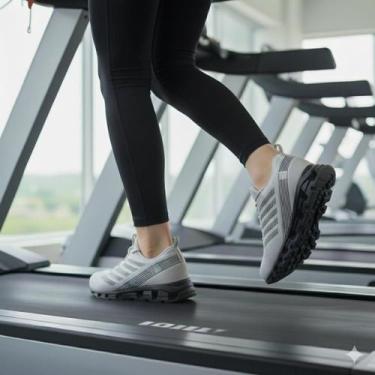 Imagem de Tênis Optimus Esportivo Masculino Para Caminhar Correr Academia Caminh