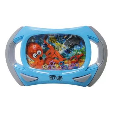 Imagem de Aquaplay 02 Botões Argolas Plástico Brinquedo Clássico Cores