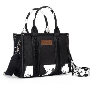Imagem de Bolsa Wrangler Tote para mulheres, alça superior com alça tiracolo - M