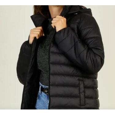 Imagem de Jaqueta Bobojaco Feminina Capuz Puffer Frio Intenso Inverno - Poliano/
