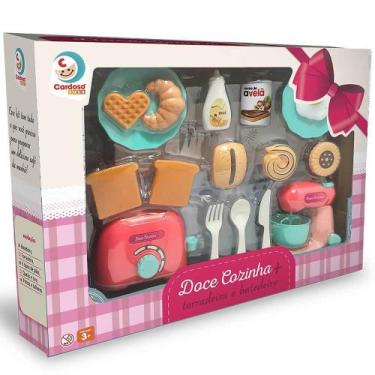 Imagem de Doce cozinha plus torradeira e batedeira cardoso - Cardoso Toys, ., UN
