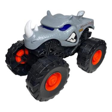 Imagem de Veículo Carrinho Monster Truck Brinquedo Radical   RINO - Toys E Toys