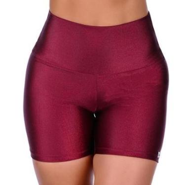 Imagem de Short Curto Cós Alto Fitness Cirrê Summer Soul-Feminino