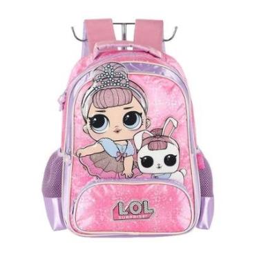 Imagem de Mochila de Costas Luxcel Lol Surprise Pet Pink-Feminino