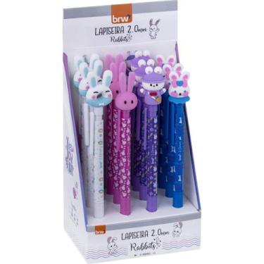 Imagem de Lapiseira 2.0MM Plástica Rabbits Sortidas Display com 12 Unidades - BR