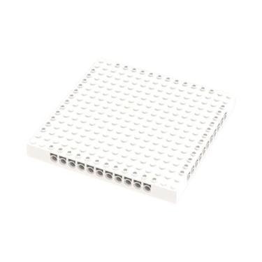 Imagem de Base De Blocos De Montar Pixel Art 16x16 Com Pinos Grátis Compatível C