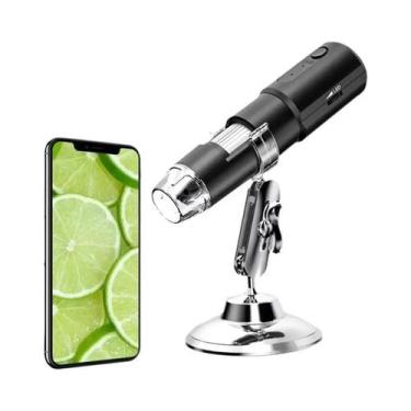 Imagem de Microscópio Digital Sem Fio USB Portátil 50-1600x Câmera Endoscópica C