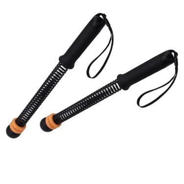 Imagem de Snsowed Corda de Batalha Sem Corda Núcleo Perna Braço Agitando Cordas de Treinamento Equipamentos Fitness para Casa Ginásio (Preto 43cm)