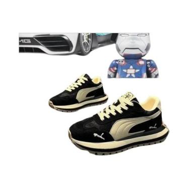 Imagem de Tênis Casuais De Verão Masculinos Com Solado Grosso, Confortáveis E An