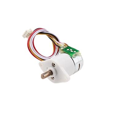 Imagem de iniciador eletrônico DIY robô inteligente iniciador eletrônico, pequeno pequeno PTZ iniciador eletrônico, WGA12-15BY motor de partida eletrônico de redução de engrenagem, 2-Phase 4-Wire Micro