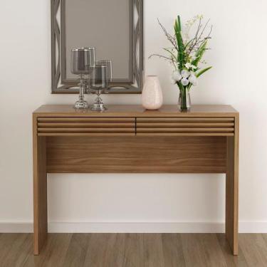 Imagem de Aparador Buffet de Sala 2 Gavetas MDP Amêndoa 120cm Tecnomobili