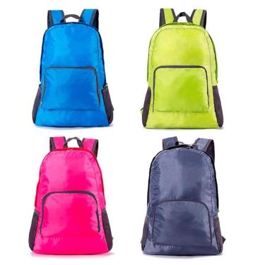 Imagem de Mochila Dobrável Impermeável Portátil para Viagem Escola e Academia 20 Litros-Unissex