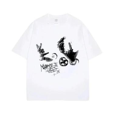 Imagem de Camiseta Unissex Gótica Punk Playboi Carti Ken Carson Em Algodão Puro 