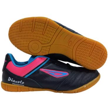Imagem de Chuteira Couro Diavolo Phanton Futebol Futsal Salão-Masculino