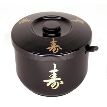 Imagem de Pote Com Tampa Para Servir Arroz Japonês Ohitsu - AC