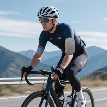 Imagem de Braçadeira esportiva ao ar livre à prova de suor bolsa de corrida transversal ombro casual bolsa carteira academia fitness bolsa para celular