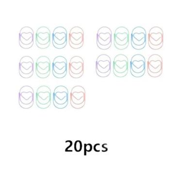 Imagem de Conjunto De 20 Alfinetes Coloridos Criativos Para Organização E Exibiç