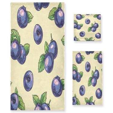 Imagem de xigua Conjunto de toalhas de banheiro de flores coloridas absorvente macio toalha de banho de 3 peças toalha de mão toalhas decorativas para banheiro, academia, hotel, praia, piscina