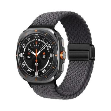Imagem de Pulseira Magnética Trançada De Nylon De 44mm E 40mm Para Samsung Galax