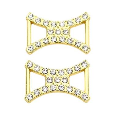 Imagem de Acessórios Coloridos De Strass Para Tênis AF1: Decorações De Diamante 