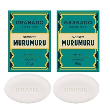Imagem de Kit 2 Sabonete Em Barra Murumuru Tratamento Pele Seca Hidratante Granado 90g
