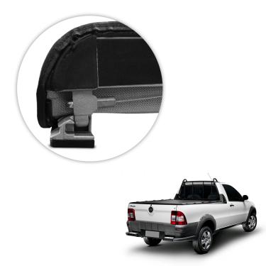Imagem de Capota Maritima Strada CS 1998 a 2013 Com Grade Gancho Sem Estepe Aluminio Slim Eco