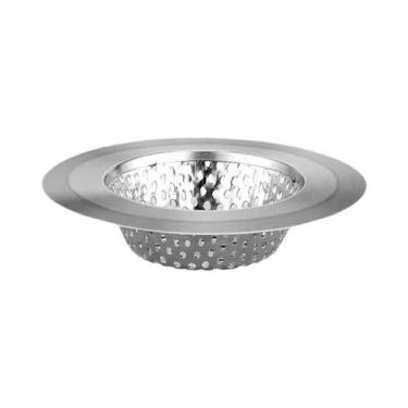 Imagem de Ralo De Chão De Aço Inoxidável Para Pia E Chuveiro, Coletor De Cabelos