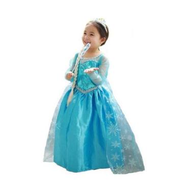 Imagem de Vestido Infantil Frozen Elsa - Importado - Pronta Entrega - Disney, 4 